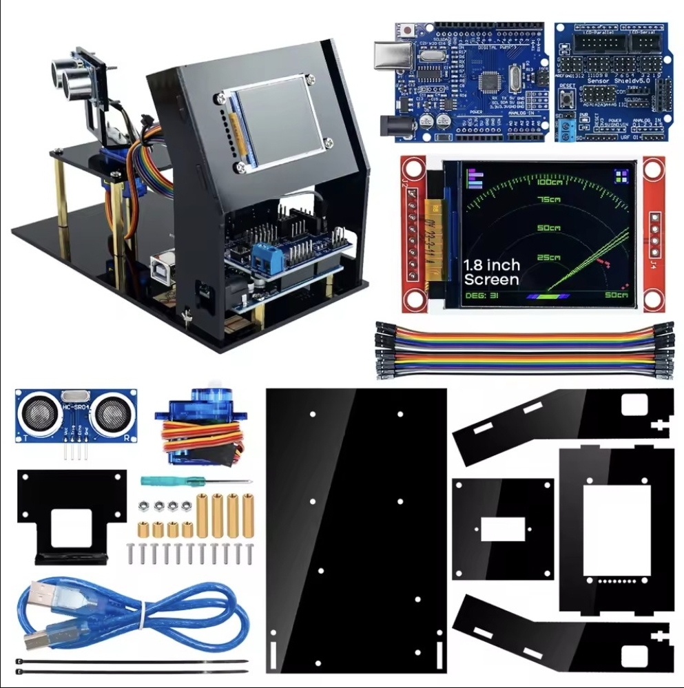 Kit Arduino robótica detección radar