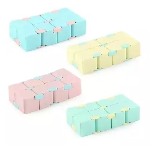 Cubo infinito de colores pastel Y  CLASICO