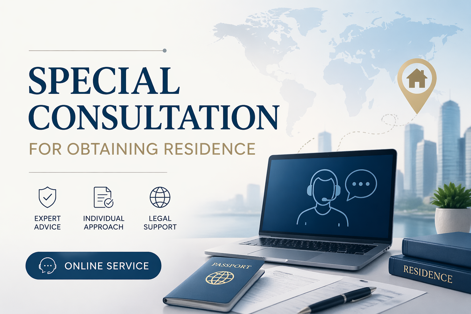 SPECIAL CONSULTATION FOR OBTAINING RESIDENCE