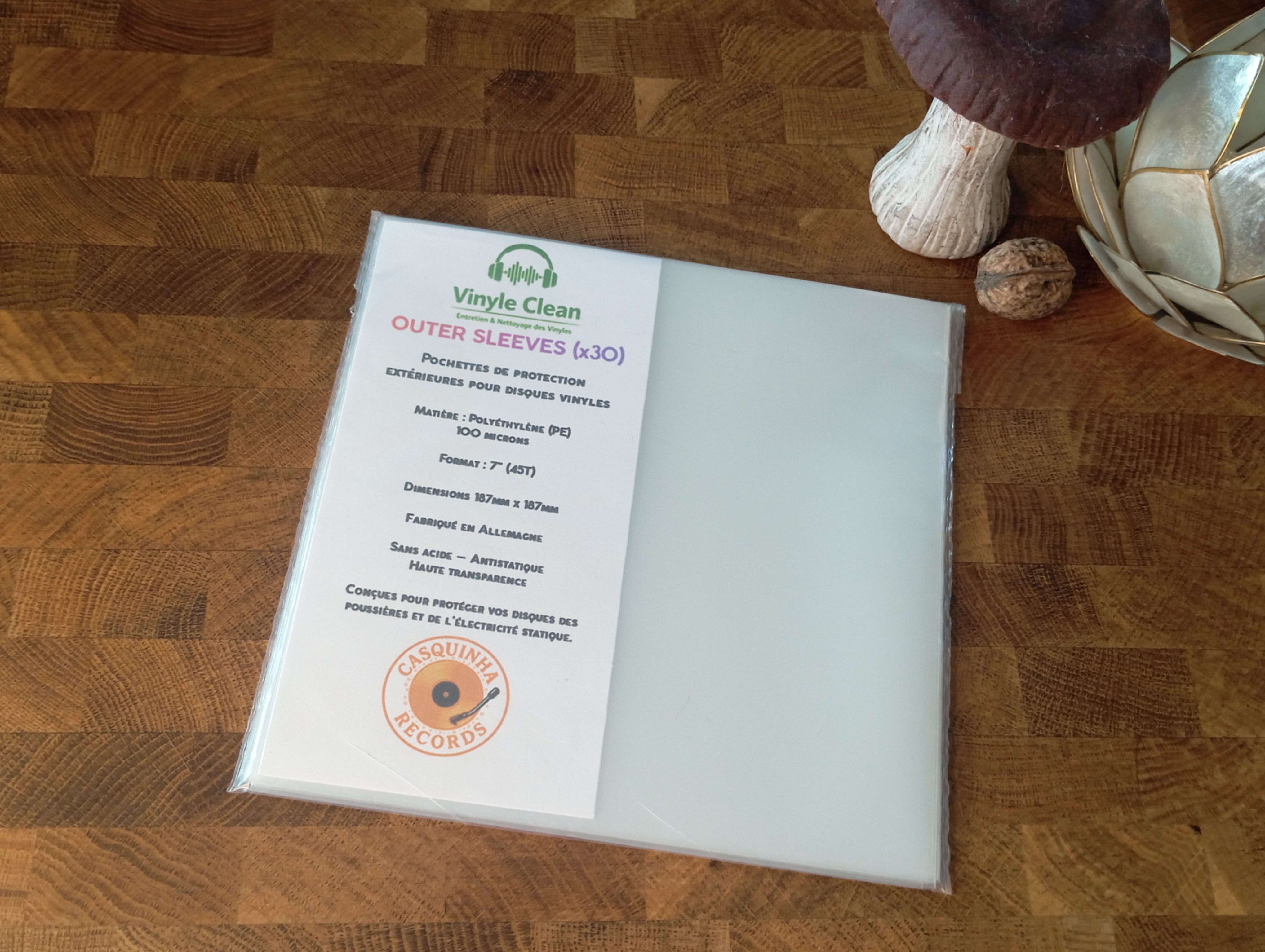 Pochettes de protection transparentes 100 microns													