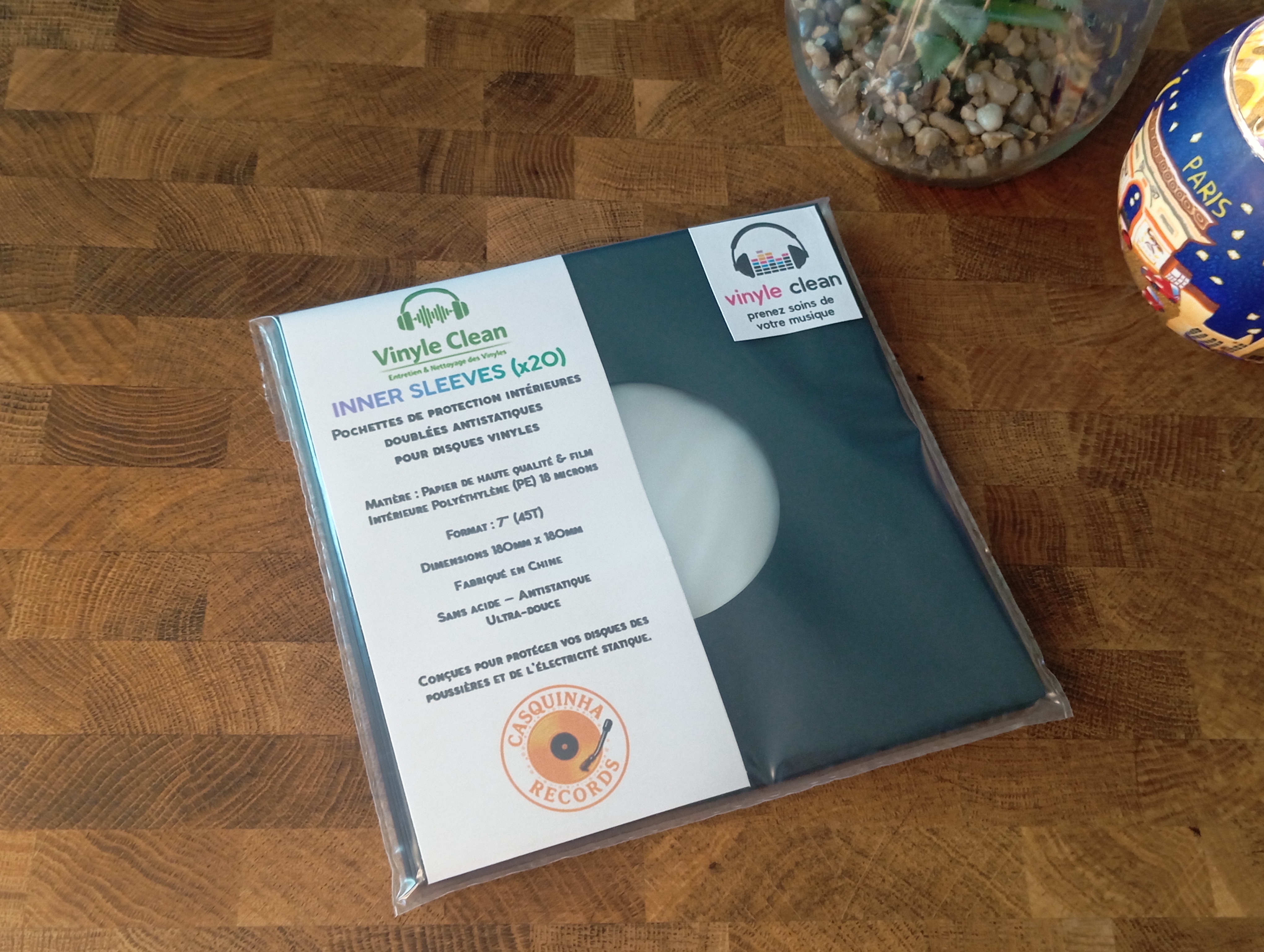 Pochettes noires antistatiques 										