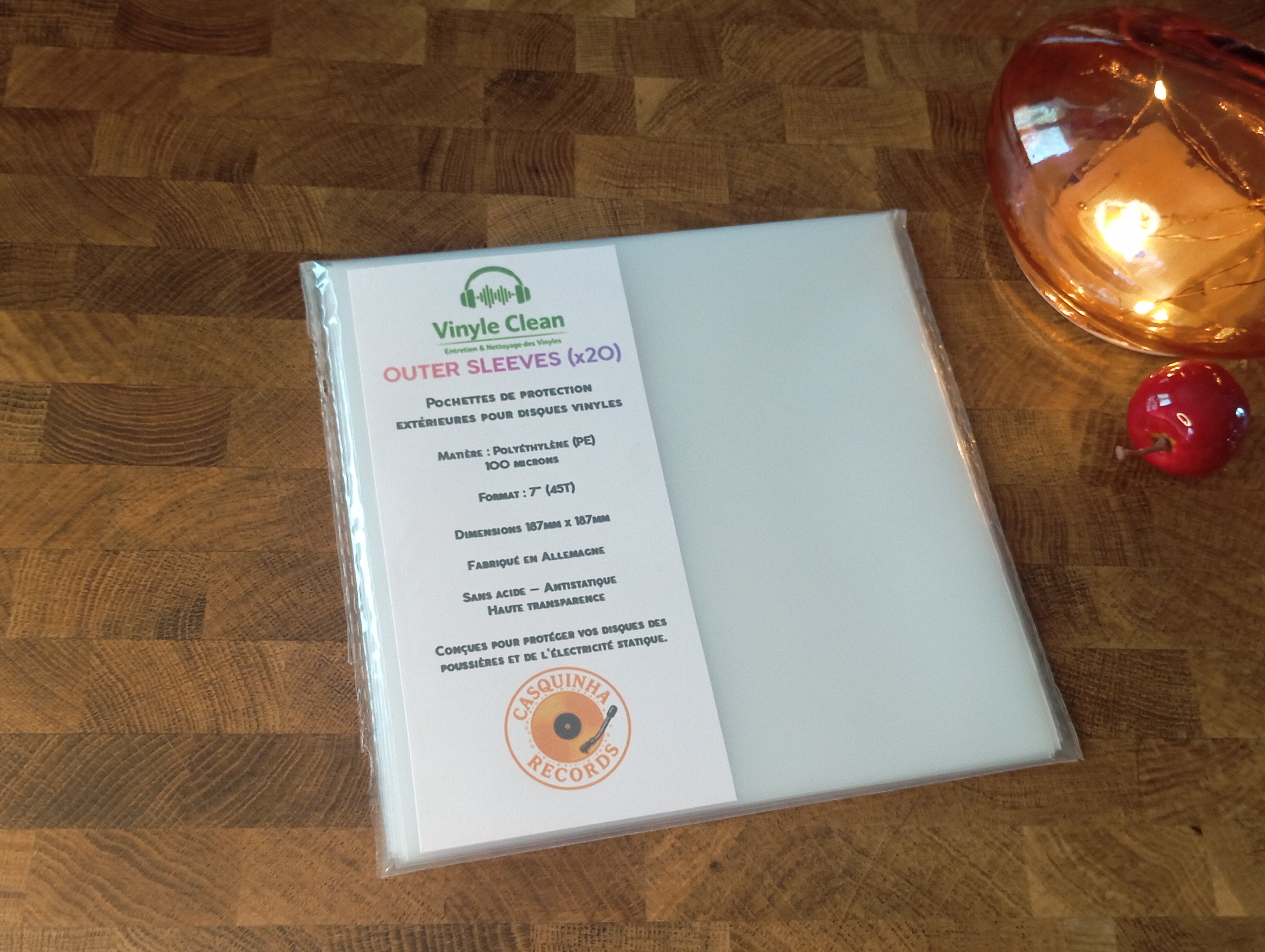 Pochettes de protection transparentes 100 microns													