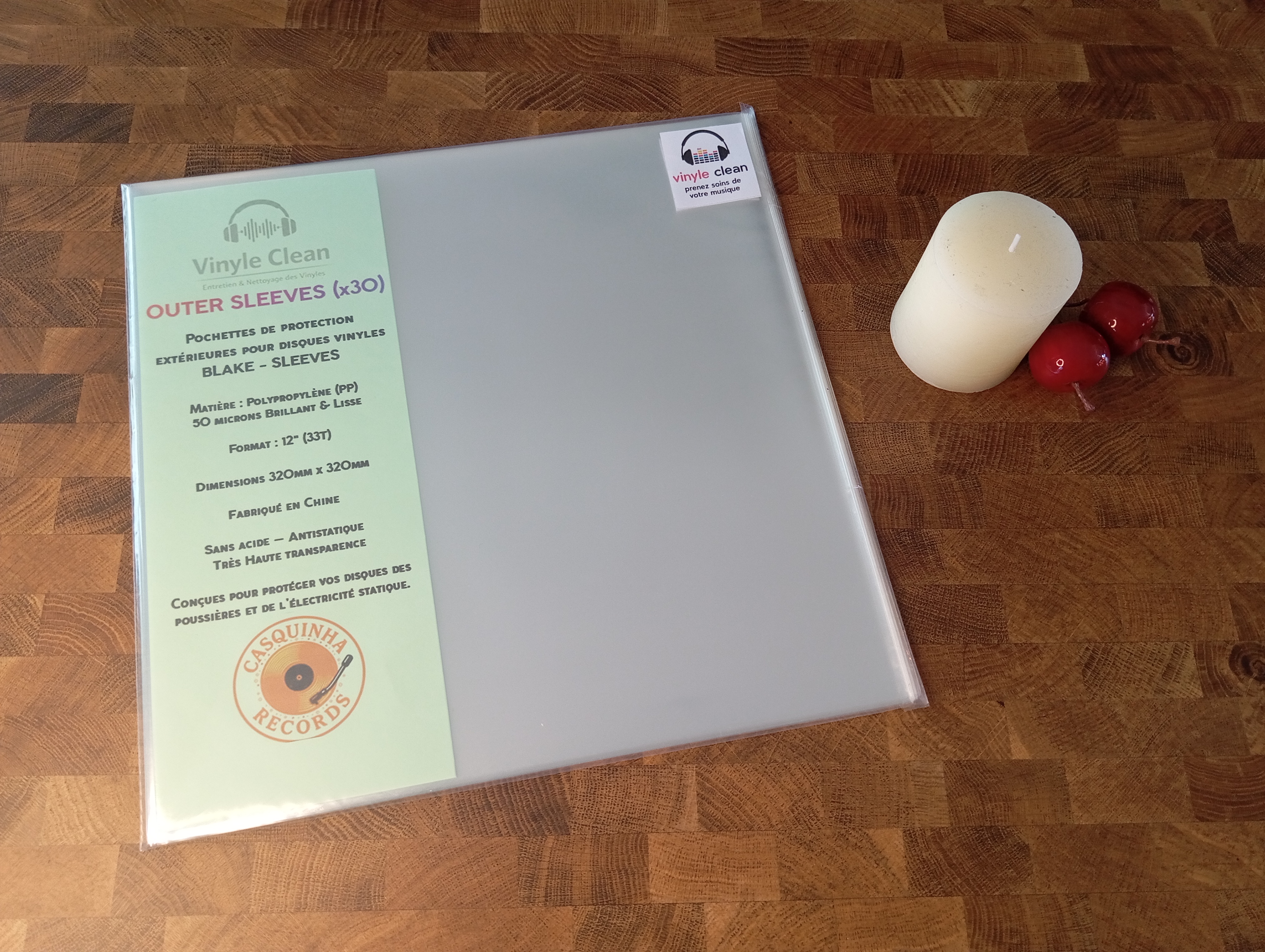 Blake-sleeves - pochettes de protection extérieures 50 microns			