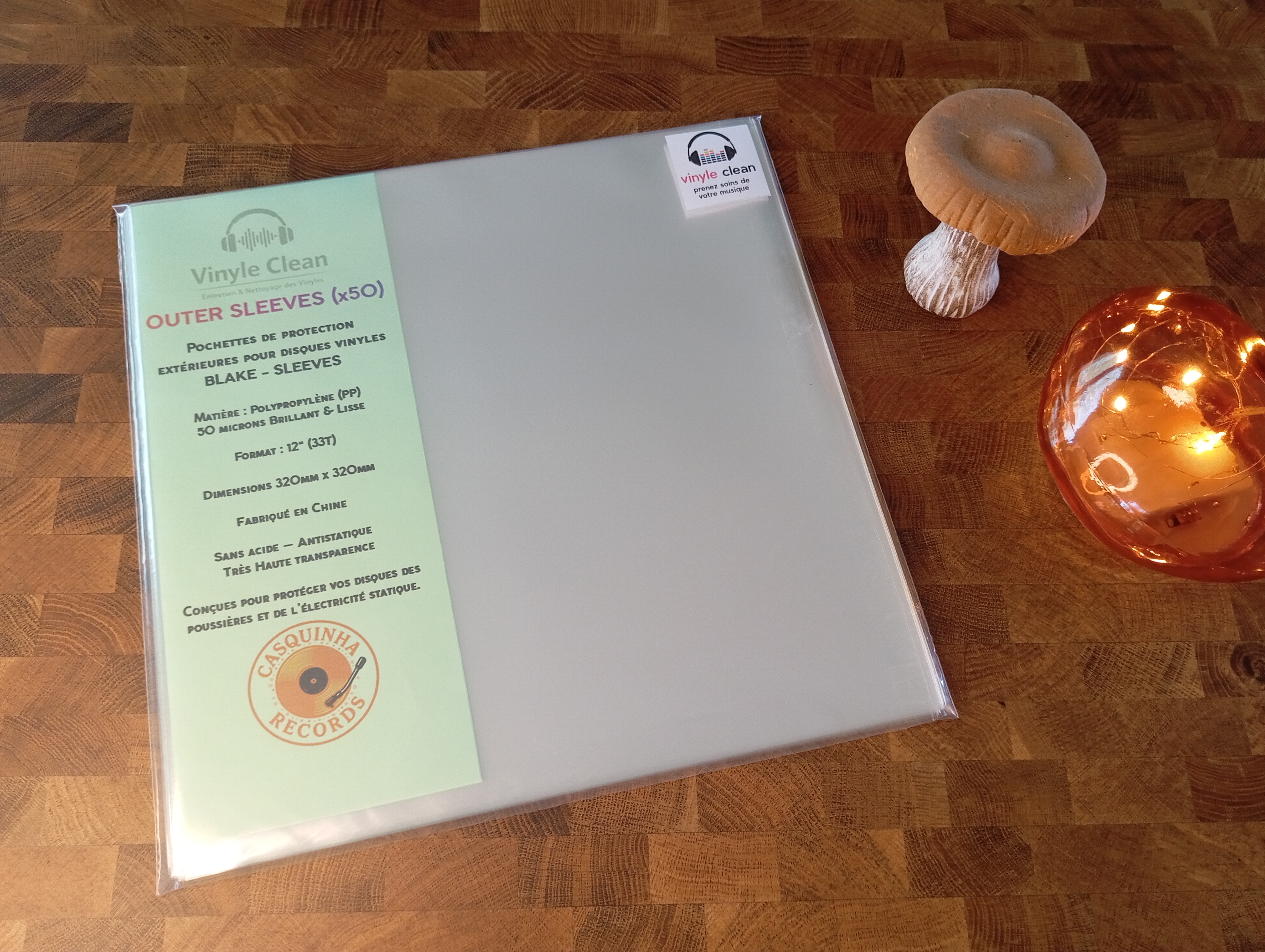 Blake-sleeves - pochettes de protection extérieures 50 microns			