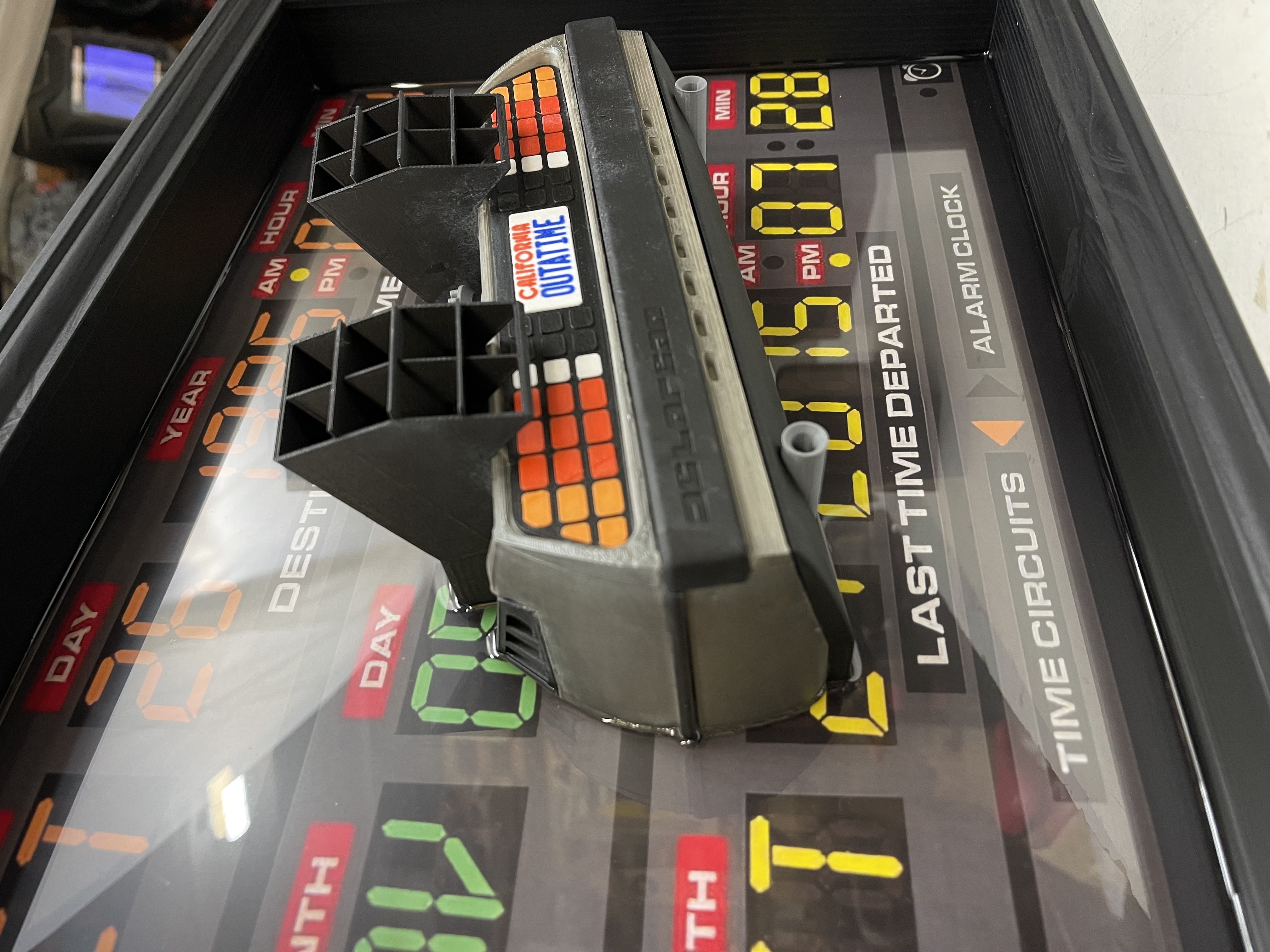 Quadro Delorian 40x30