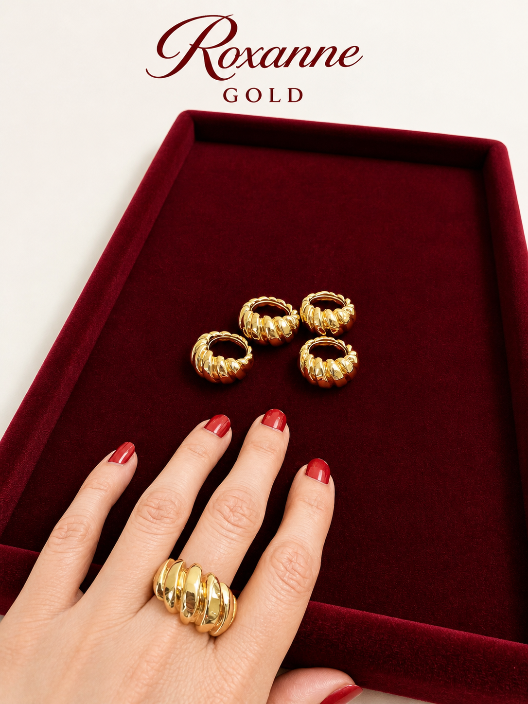 18kt Italian Gold Ring 