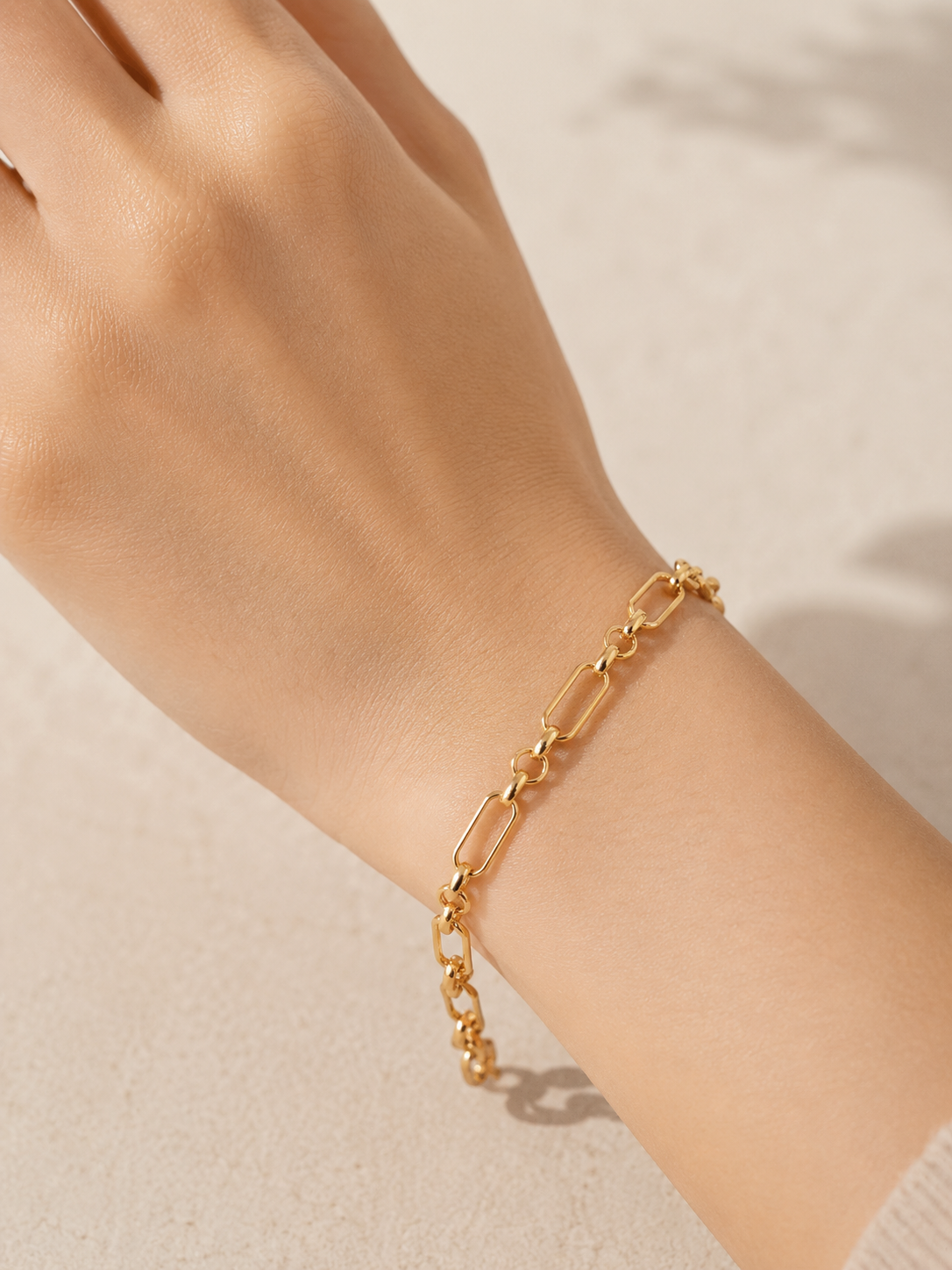 18K Chain Bracelet