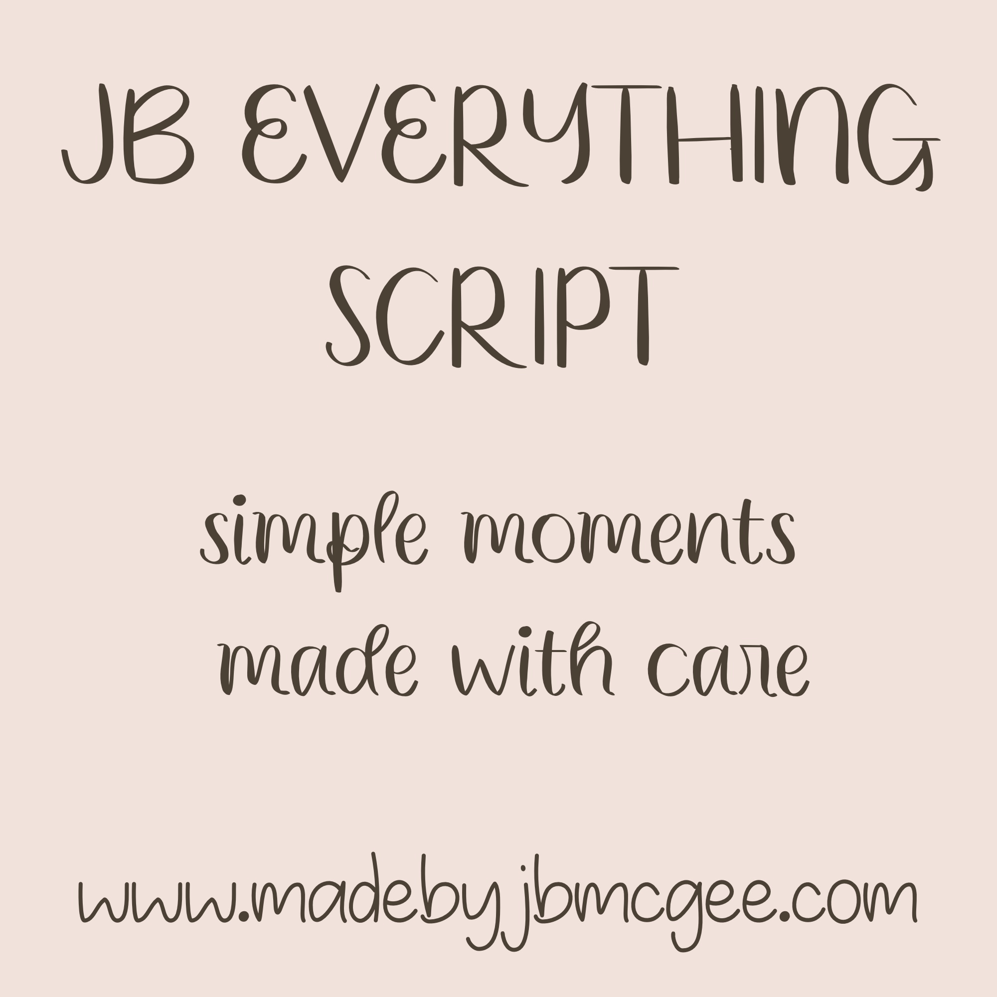 JB Everyday Font Duo