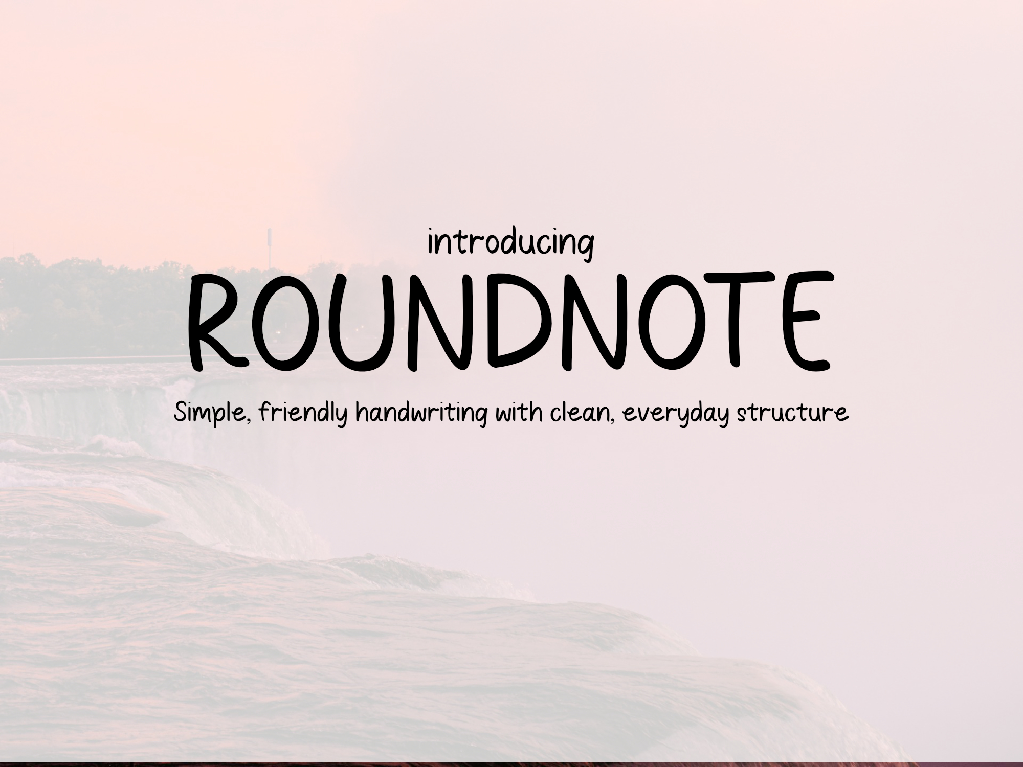 Roundnote Font
