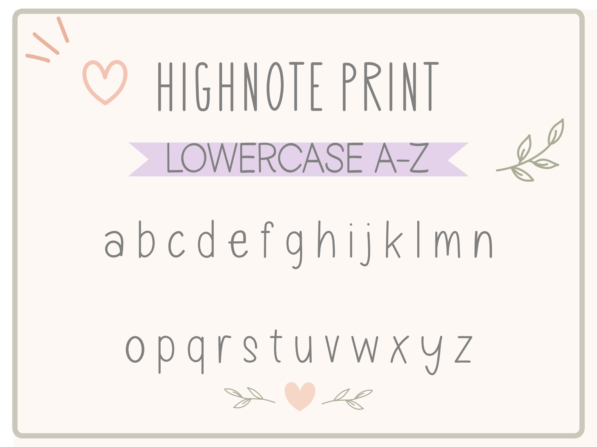 Highnote Print