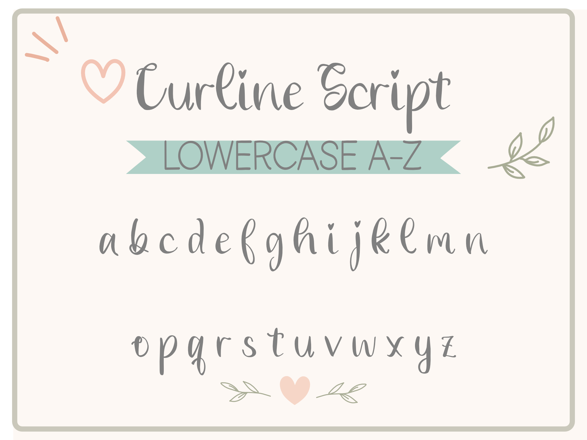 Curline Font