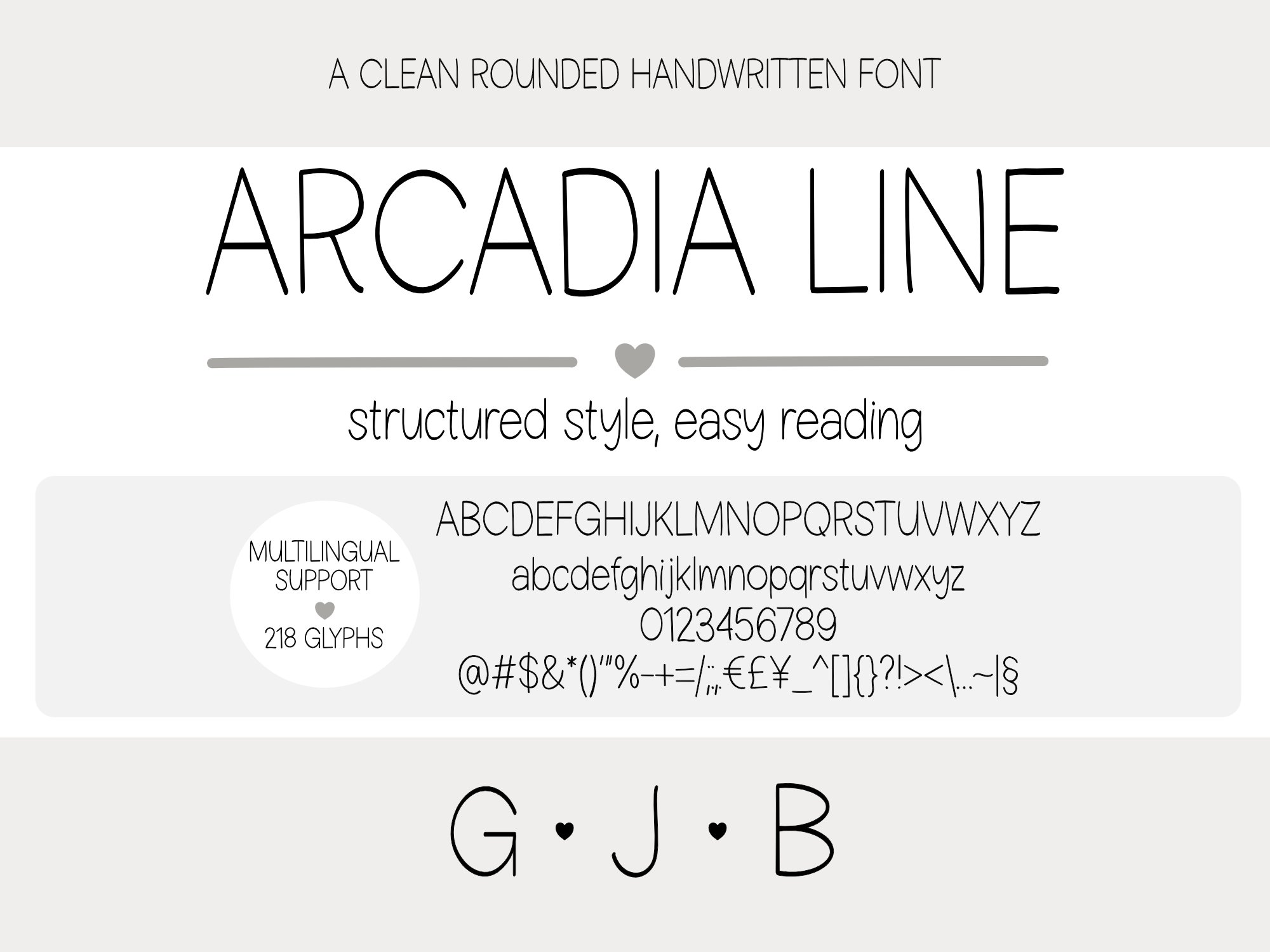  Arcadia Line Font