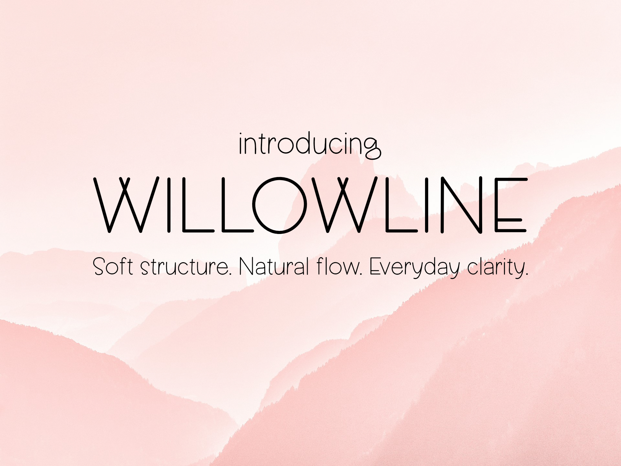 Willowline Font