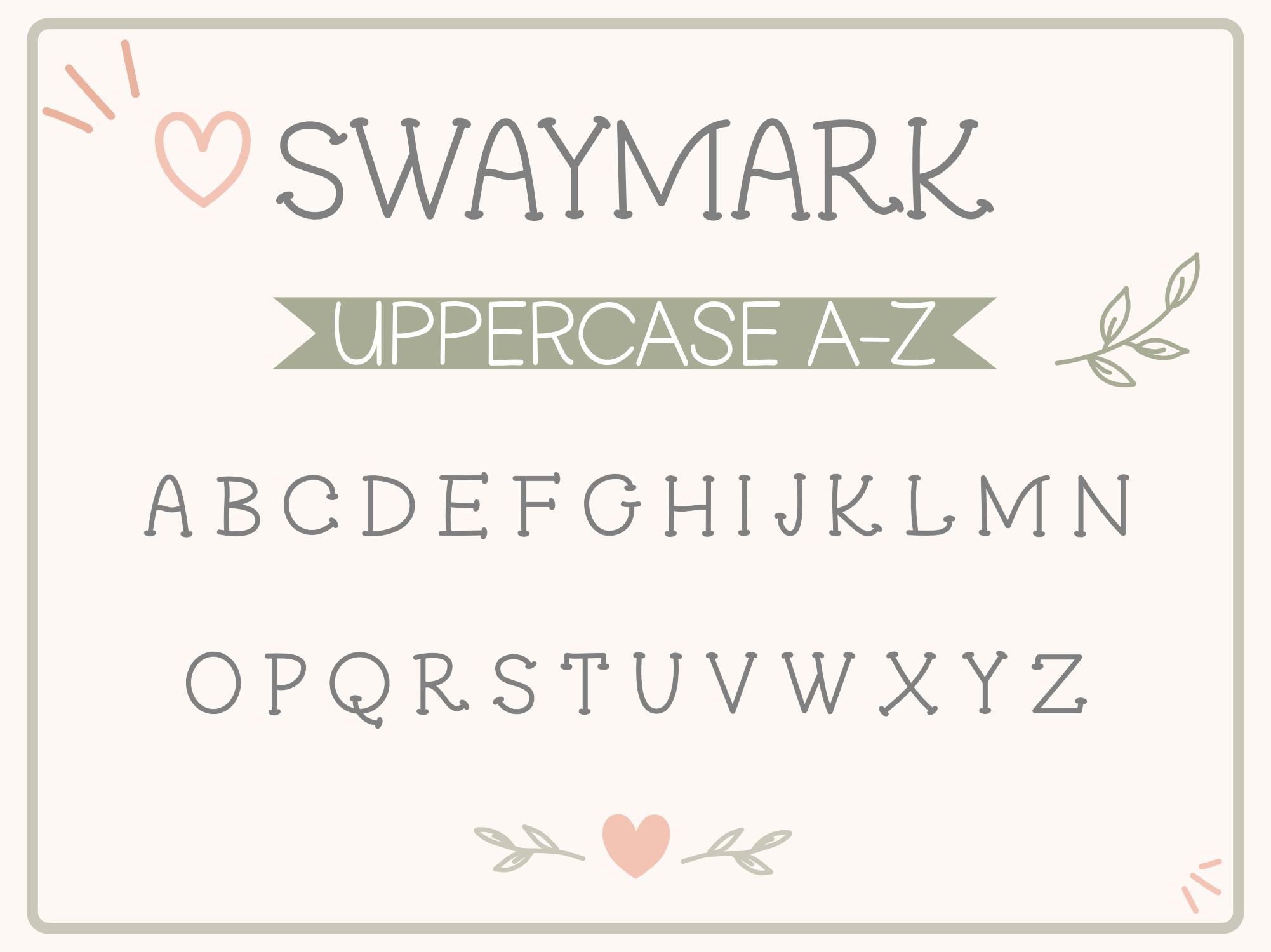 Swaymark Font