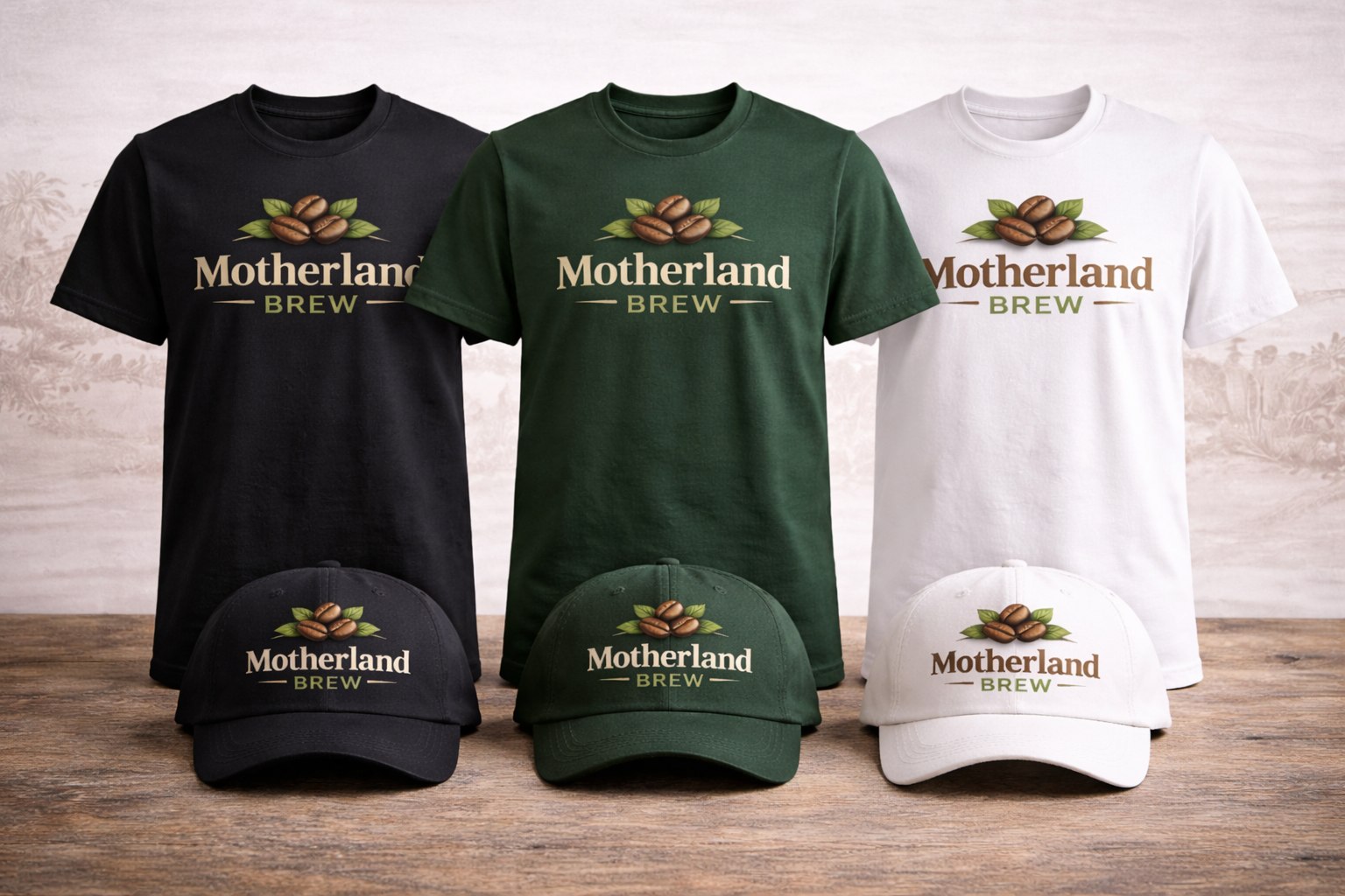 Motherland Brew Apparel Set