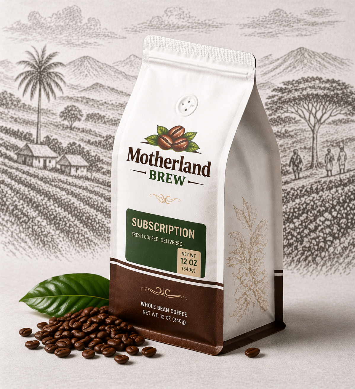 Motherland Brew Whole Bean Coffee