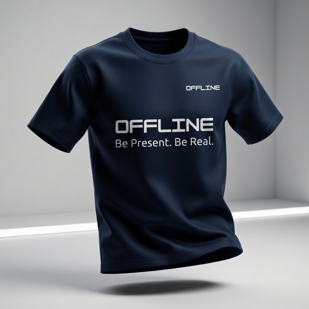 OFFLINE Unisex 100% Cotton T-Shirt