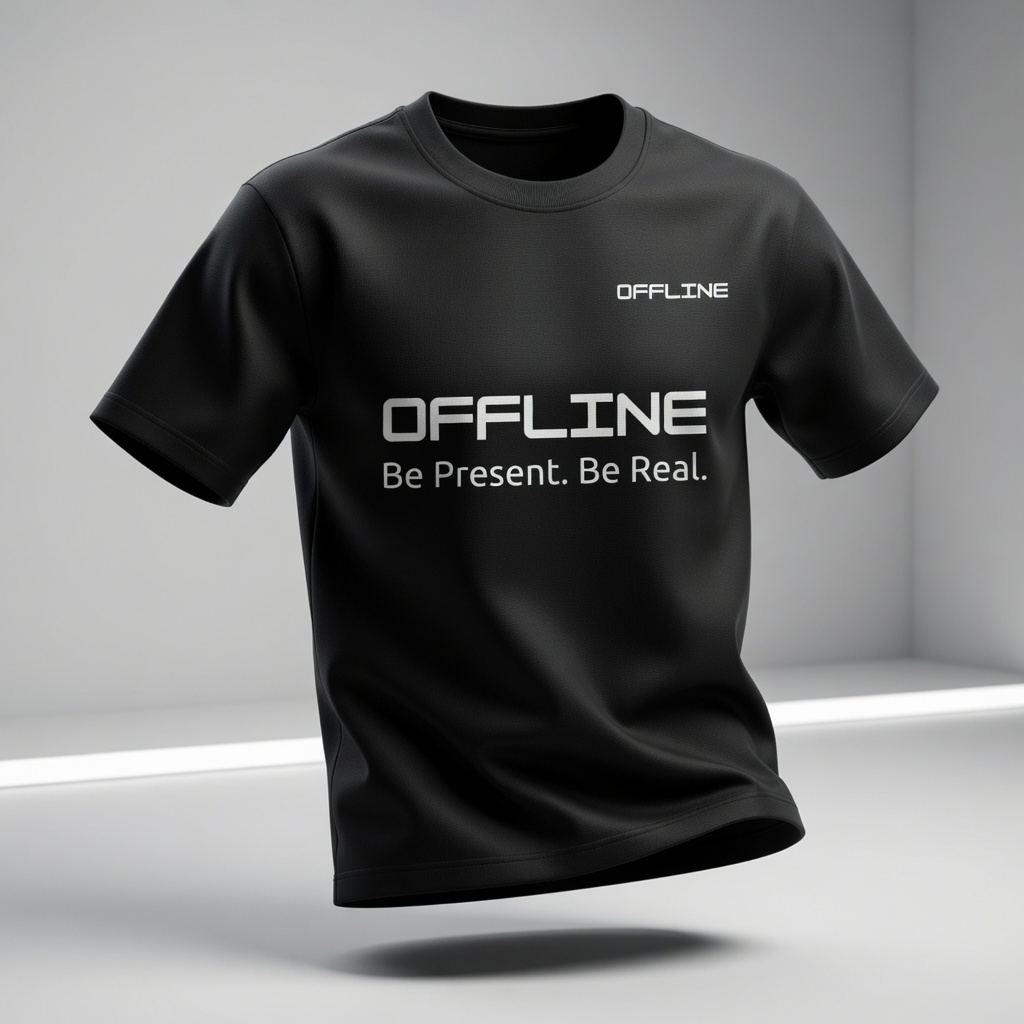 OFFLINE Unisex 100% Cotton T-Shirt