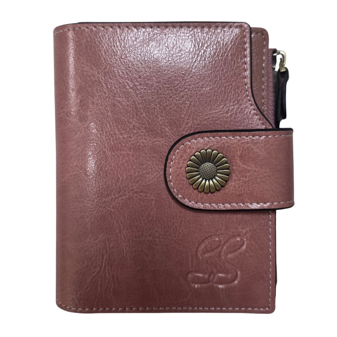 SS Women’s Slim Wallet with Zipper