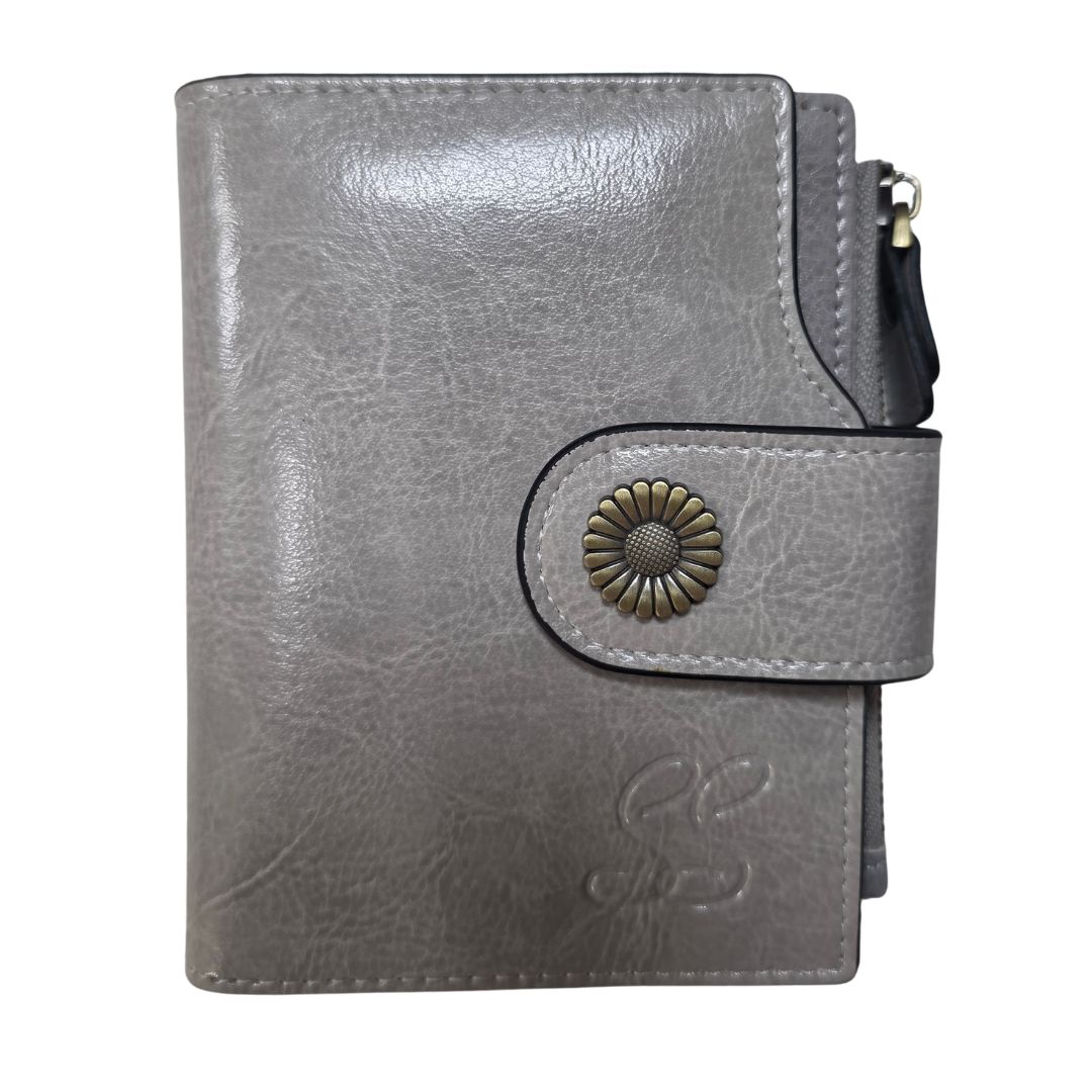 SS Women’s Slim Wallet with Zipper