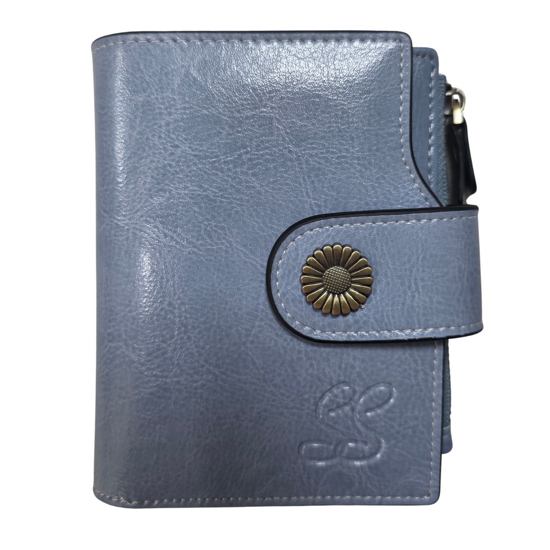 SS Women’s Slim Wallet with Zipper