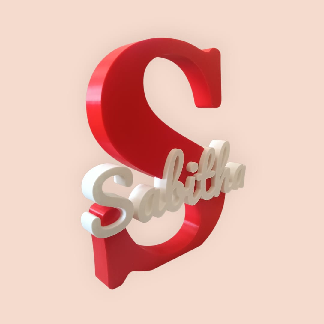 Personalized Name Letter Decor