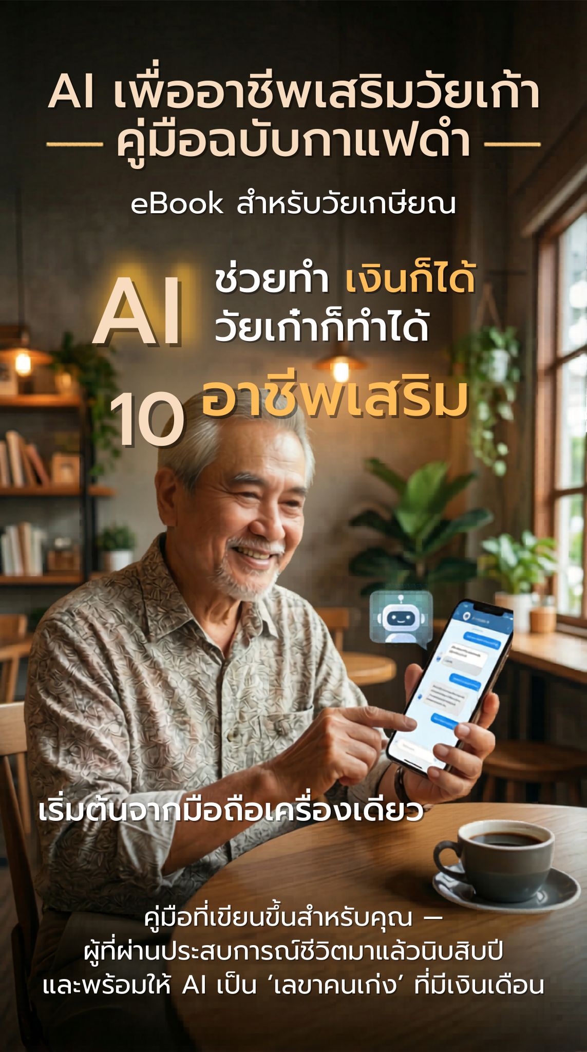 AI เพื่ออาชีพเสริมวัยเก๋า