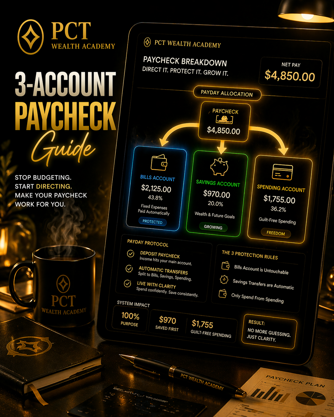 3-Account Paycheck Guide- Interactive tool 