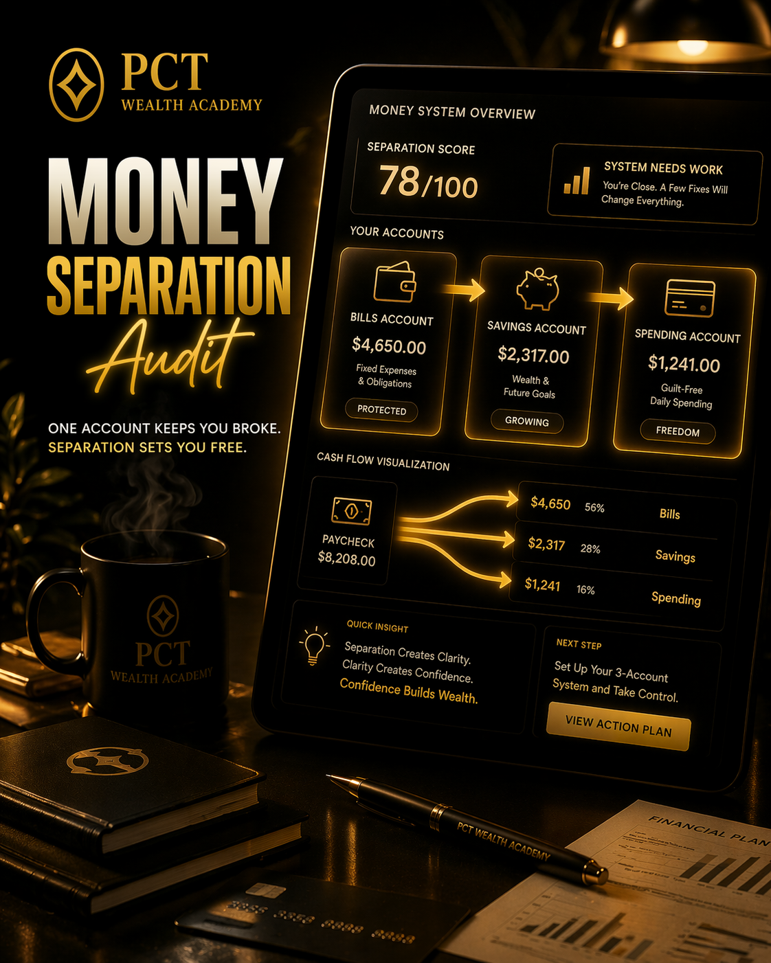 Interactive Money Separation Audit- Interactive tool 