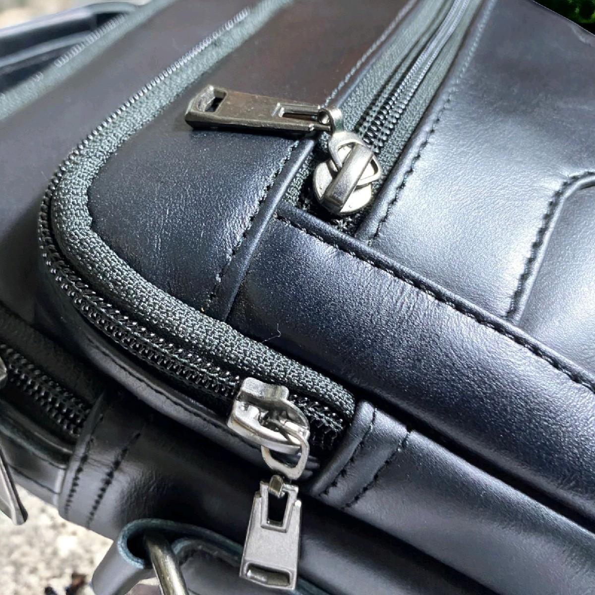 Tas Selempang Kulit Pria