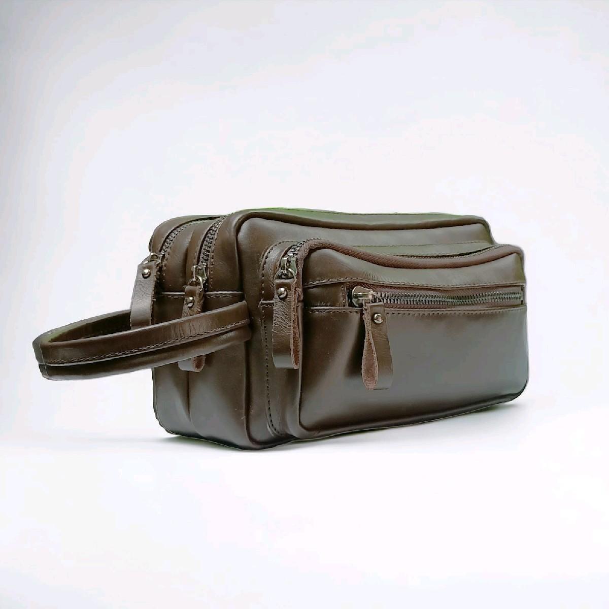 Tas Selempang Kulit Pria