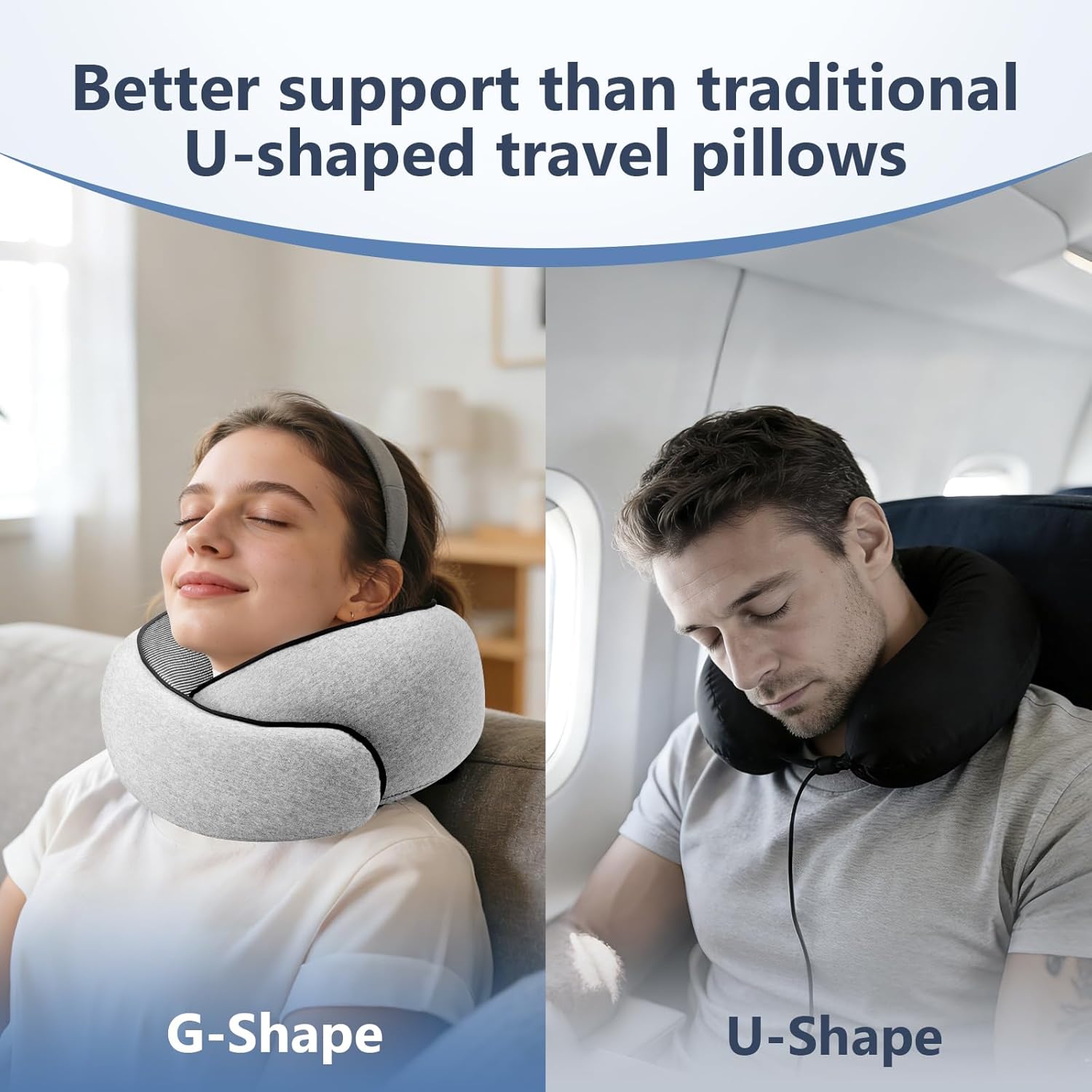 Ergonomic Travel Neck Pillow