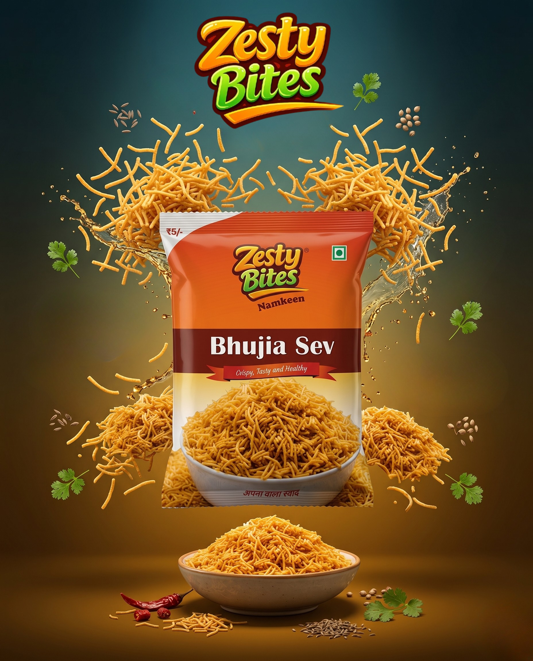 Zesty Bites Bhujia Sev