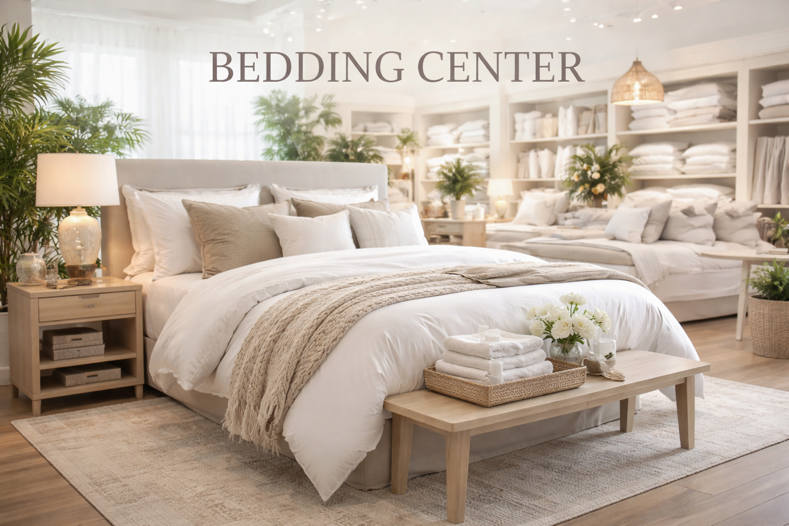 Luxury Bedding Suite Booking