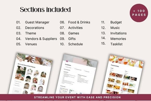 All-in-One Party & Event Planner Template