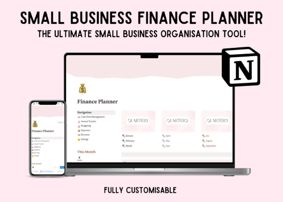 Small Business Finance Planner Notion Template