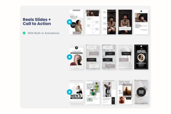 About Minimal Fashion Instagram Reels Template Graphic