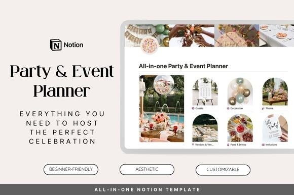 All-in-One Party & Event Planner Template