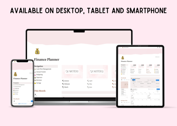 Small Business Finance Planner Notion Template
