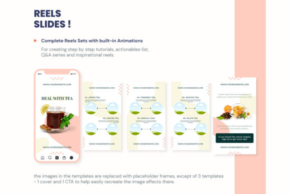 Wellness medical health Instagram Reels Templates Bundle