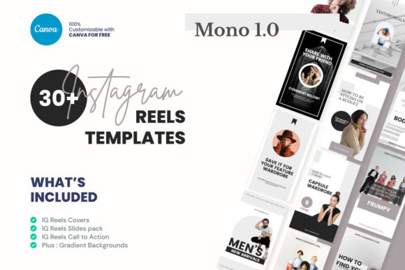 About Minimal Fashion Instagram Reels Template Graphic