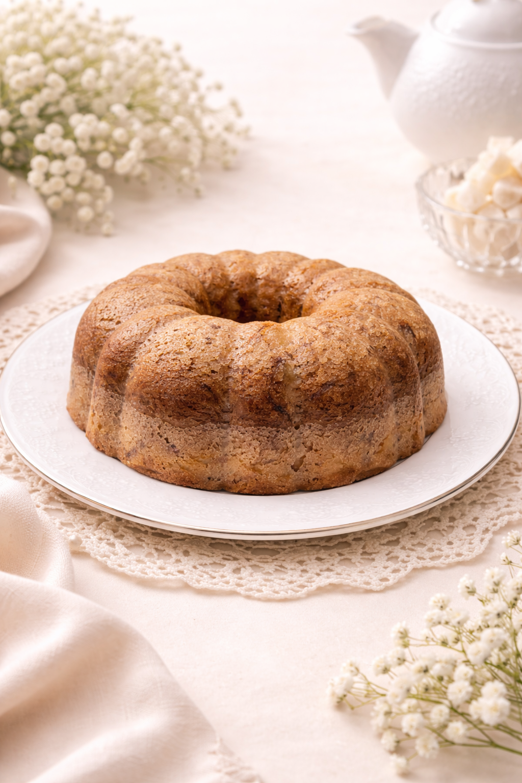 Medium Steamed Banana Cake