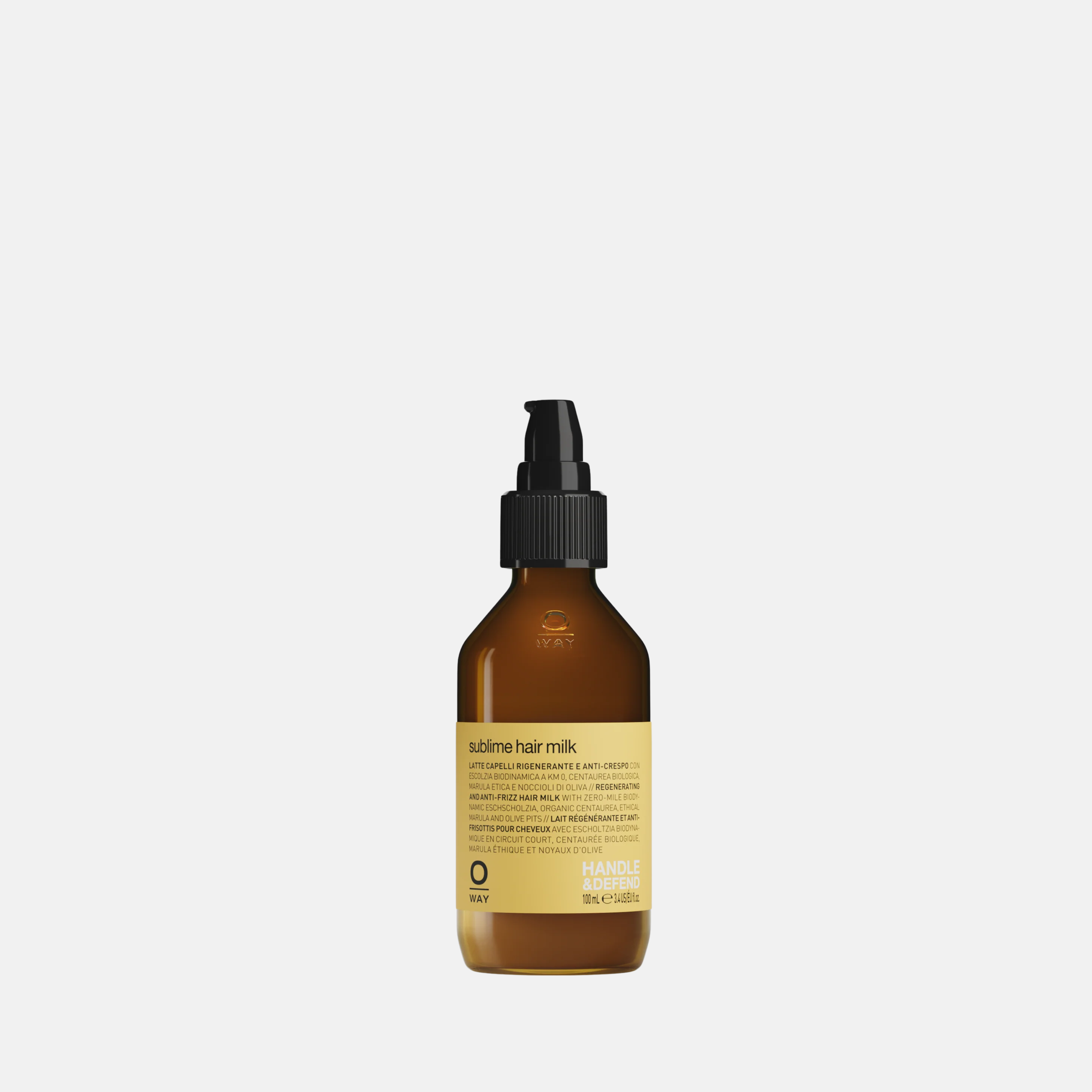 Oway Sublime Hair Milk – nenuplaunamas glotninamasis plaukų pienelis