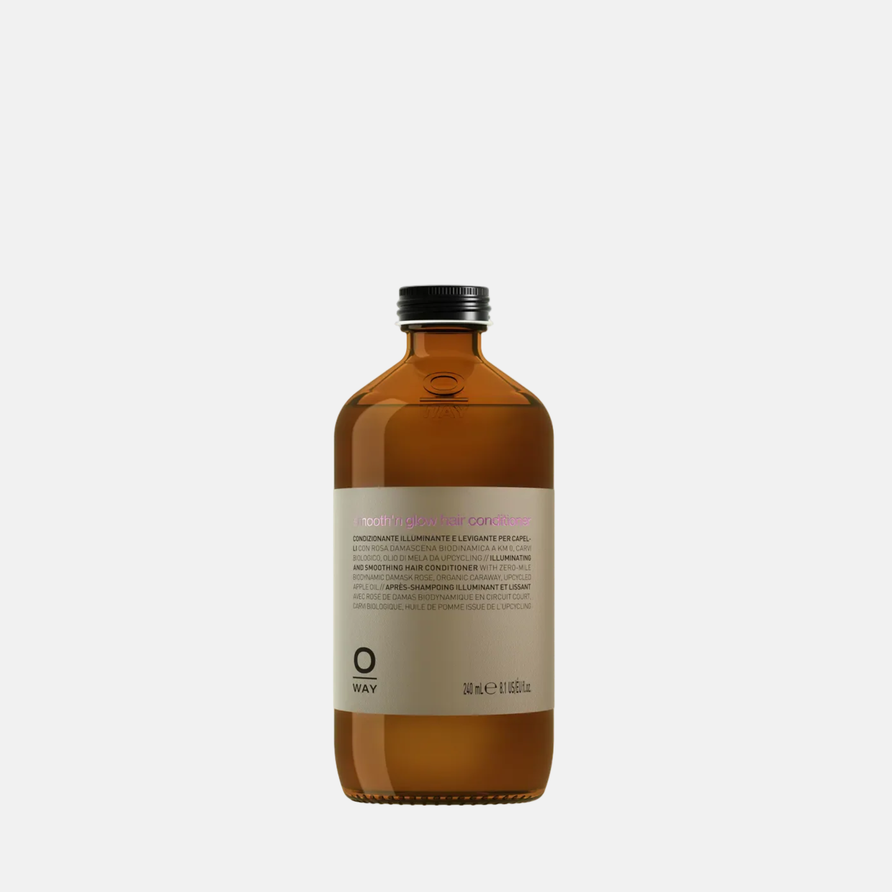 Oway Smooth’n Glow Hair Conditioner – glotninamasis ir žvilgesį suteikiantis kondicionierius