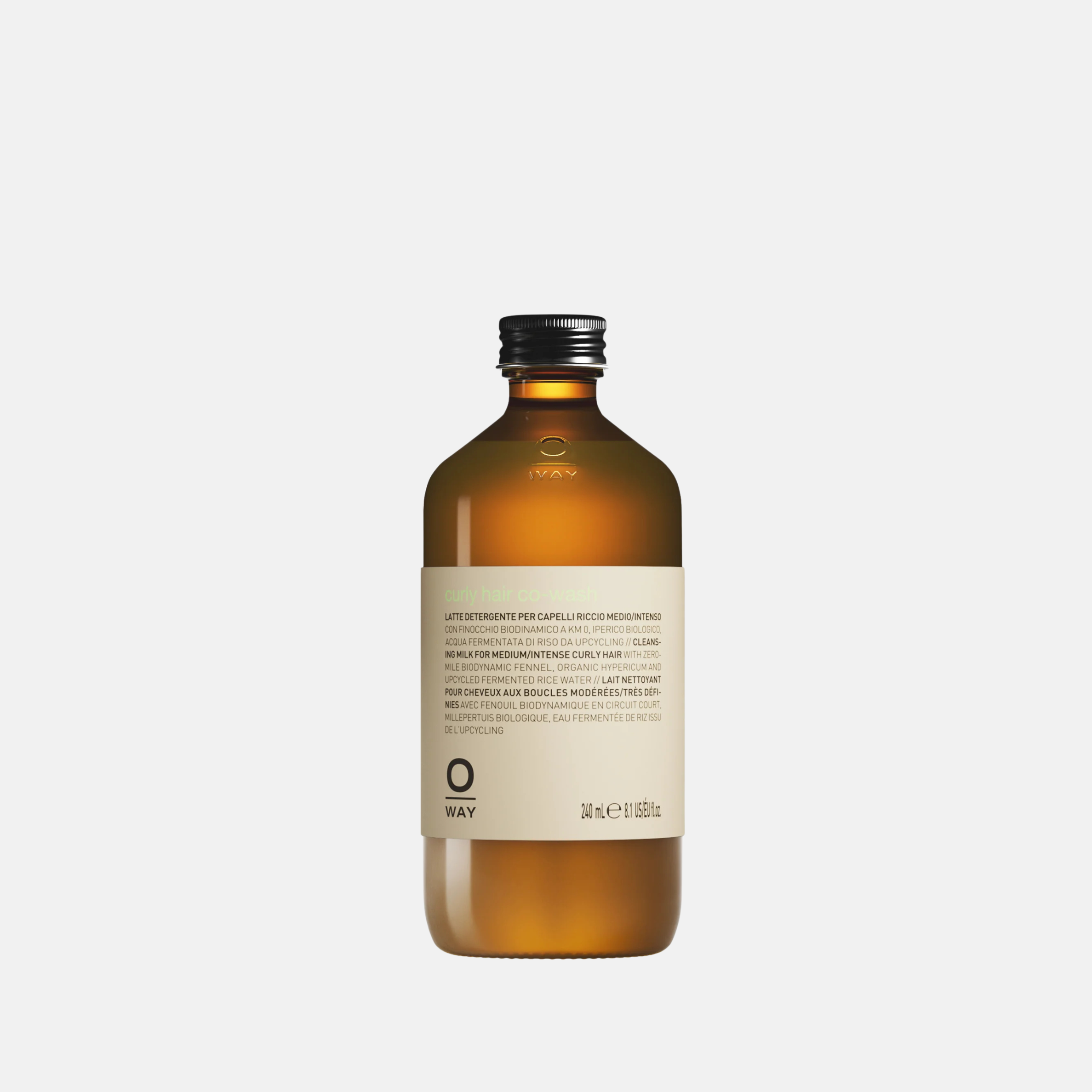 Oway Curly Hair Co-Wash – pienelis garbanotiems plaukams