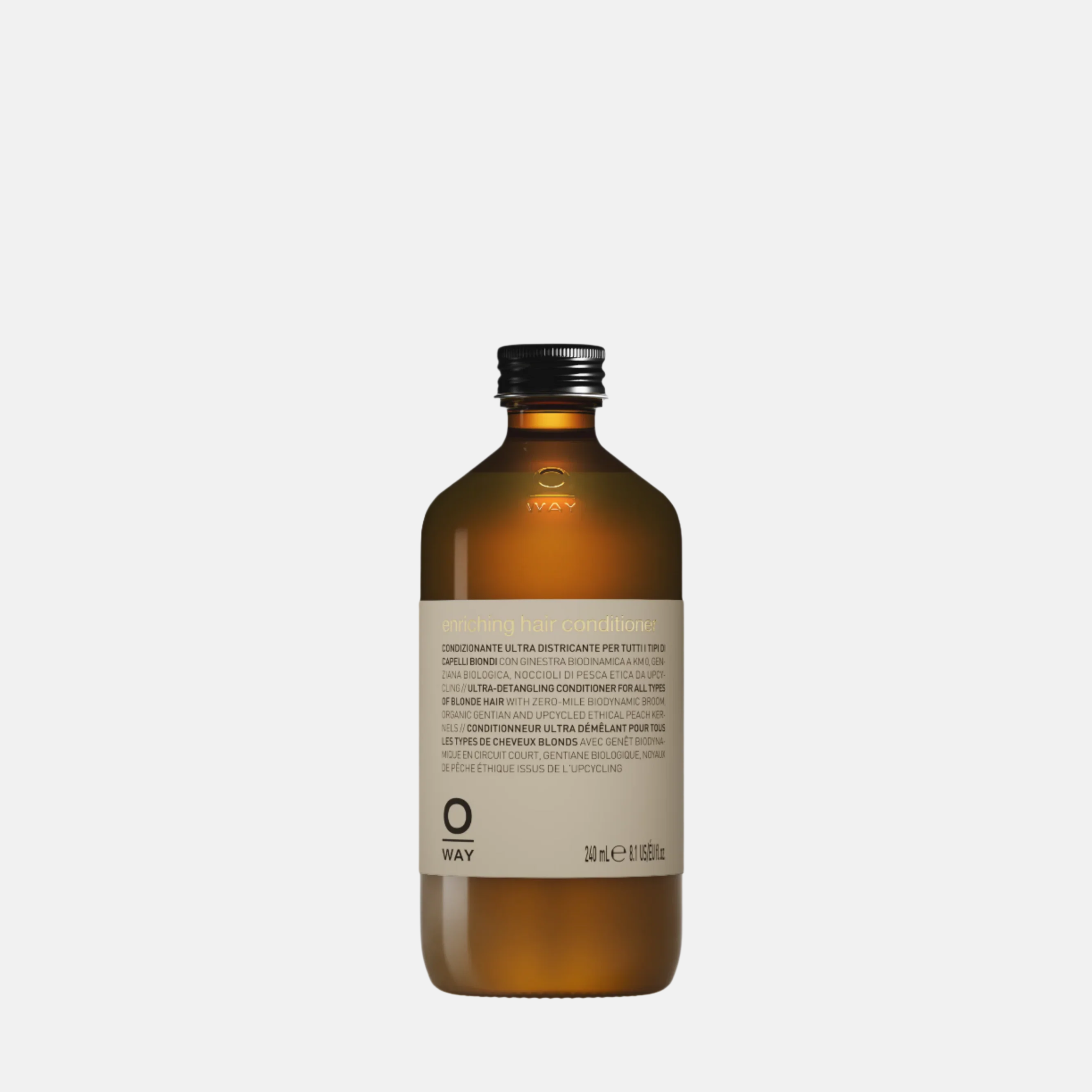Oway Enriching Hair Conditioner – intensyviai maitinantis kondicionierius šviesiems plaukams