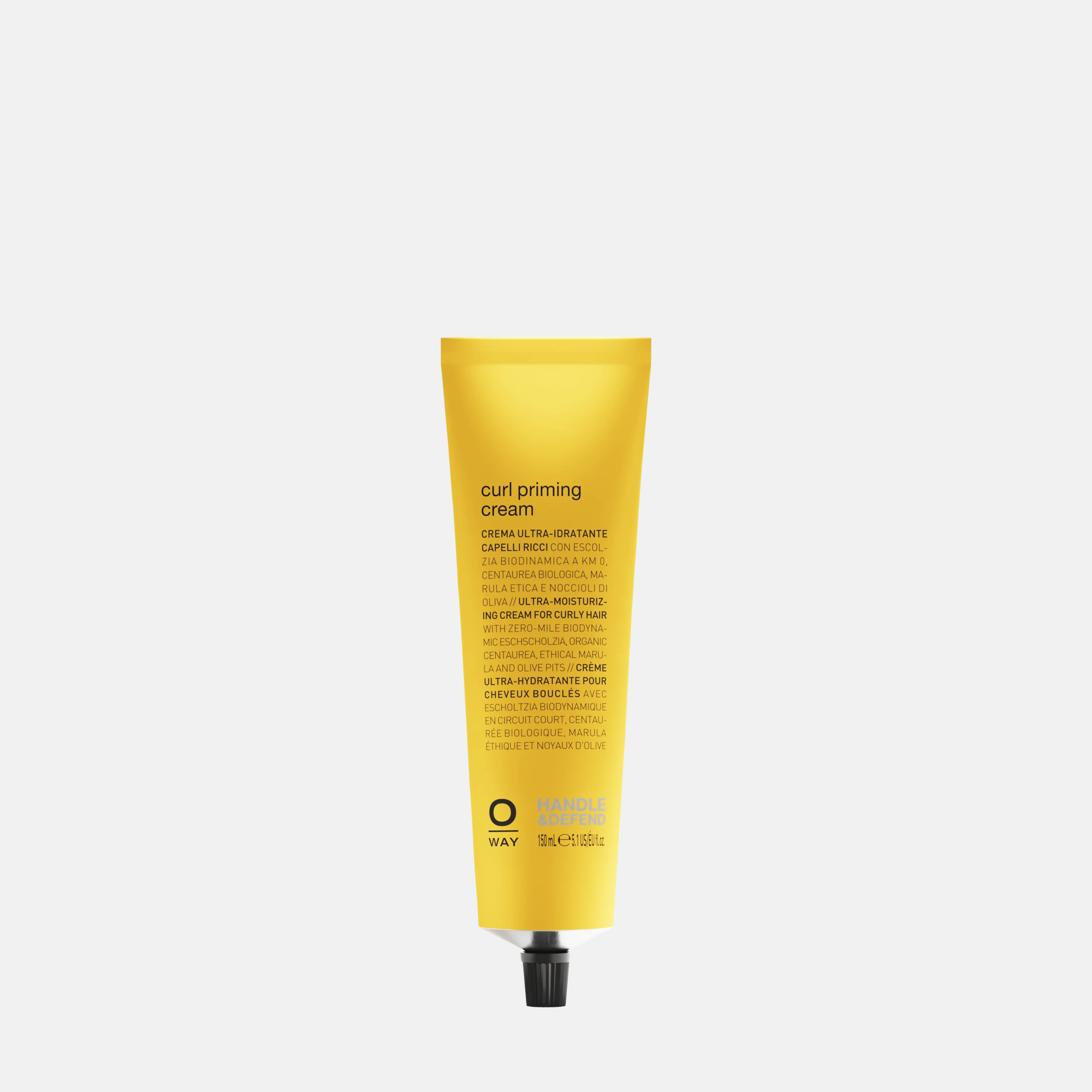 Oway Curl Priming Cream – drėkinamasis garbanų formavimo kremas