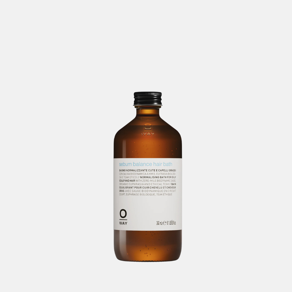 Oway Sebum Balance Hair Bath – riebalavimąsi reguliuojantis šampūnas