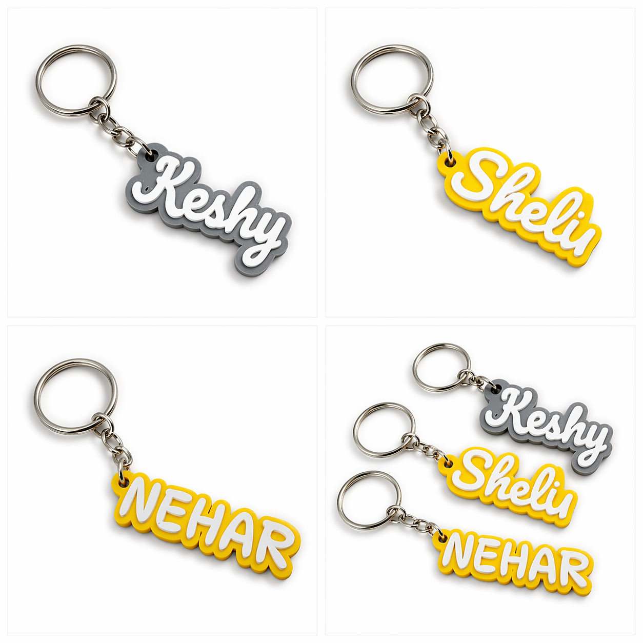 Personalized Name Keychains