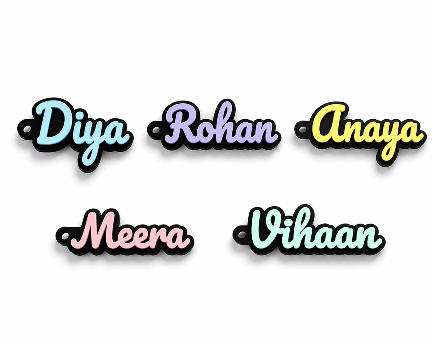 Personalized Name Keychains